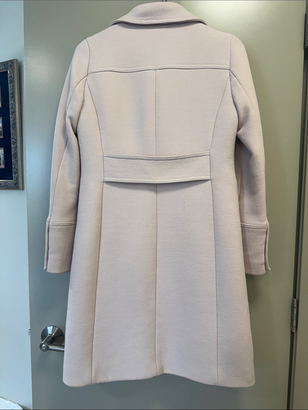 JCREW Italian Double Cloth Wool Lady Day Metro Coat 00 - Picture 2 of 7